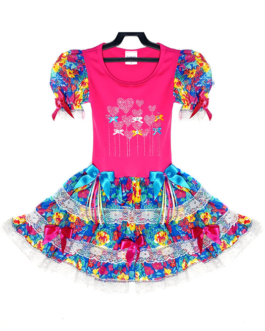 VESTIDO JUNINO NAVANNA- INFANTIL