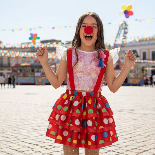 SAIA COM SUSPENSÓRIO INFANTIL - C0284